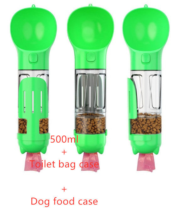 3-in-1 Portable Pet Travel Water Bottle