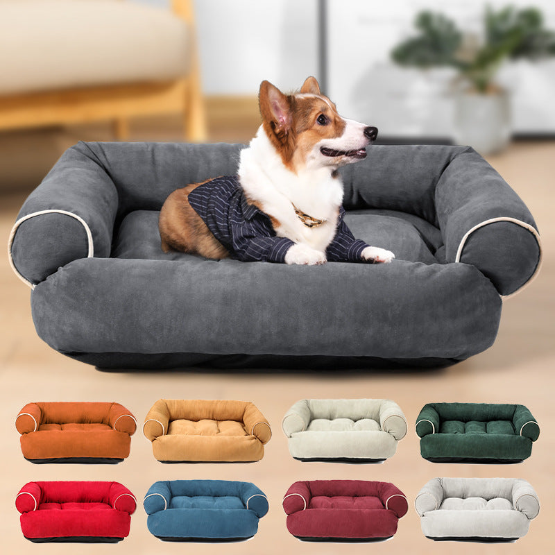 Winter Warm Pet Sofa Bed – Cozy Sleeping Bag for Pets