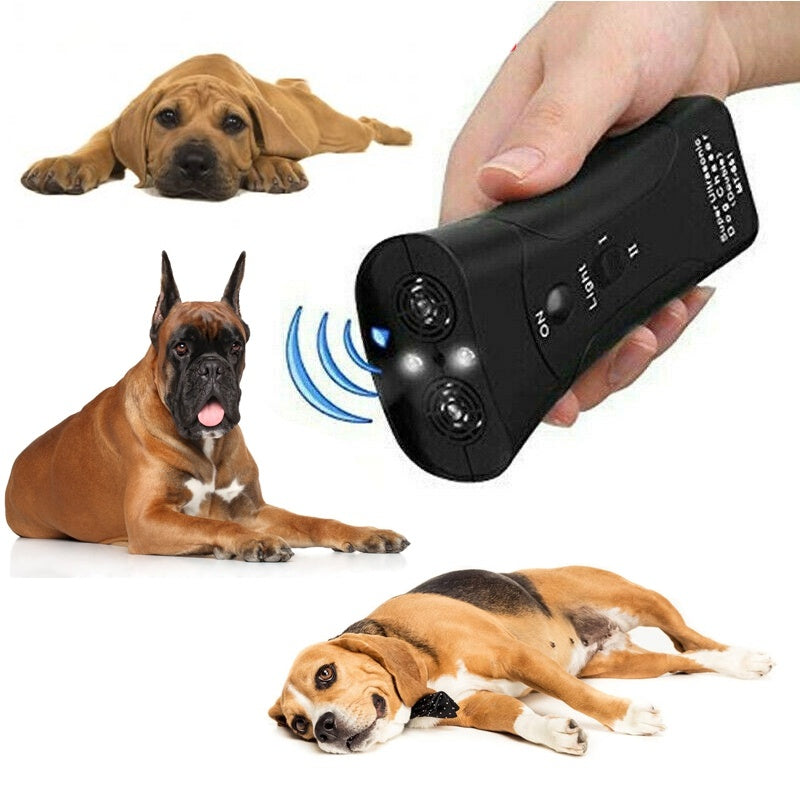 Dog Training Device – Ultrasonic Anti-Bark & LED Flashlight