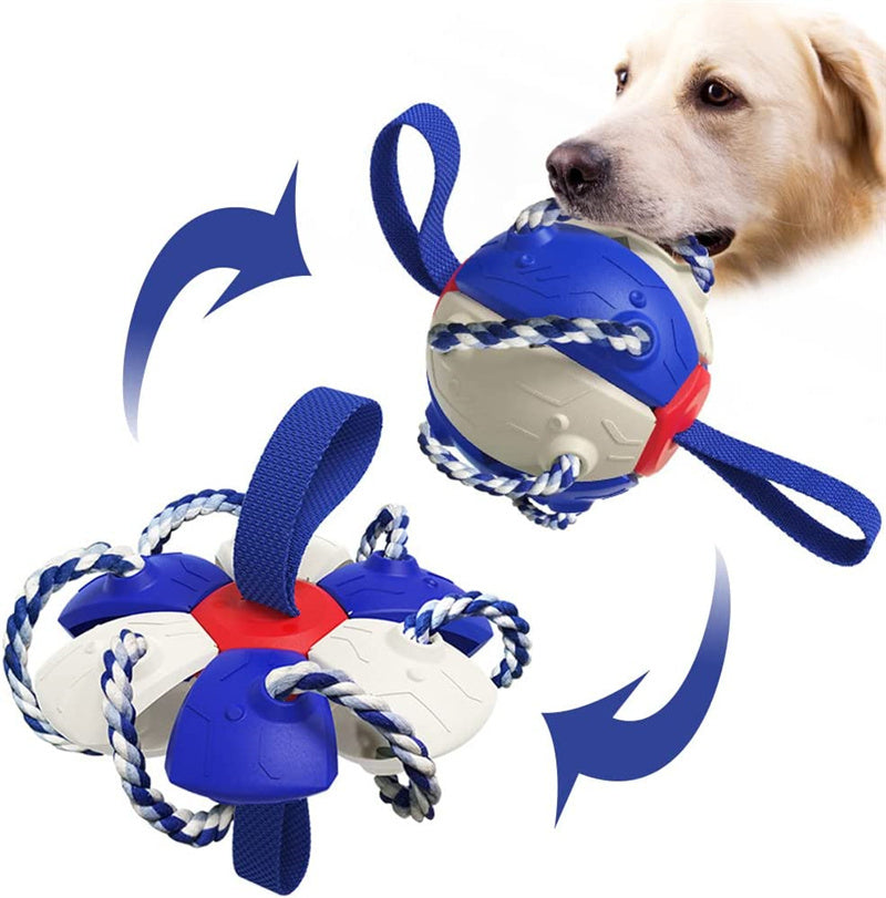 Interactive Dog Soccer Ball – Training & Play Toy for Outdoor Fun