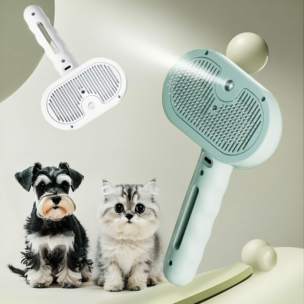 Pet Spray Grooming Comb for Cats & Dogs