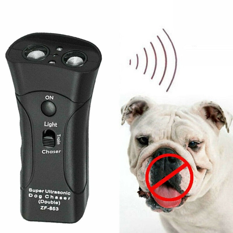 Dog Training Device – Ultrasonic Anti-Bark & LED Flashlight