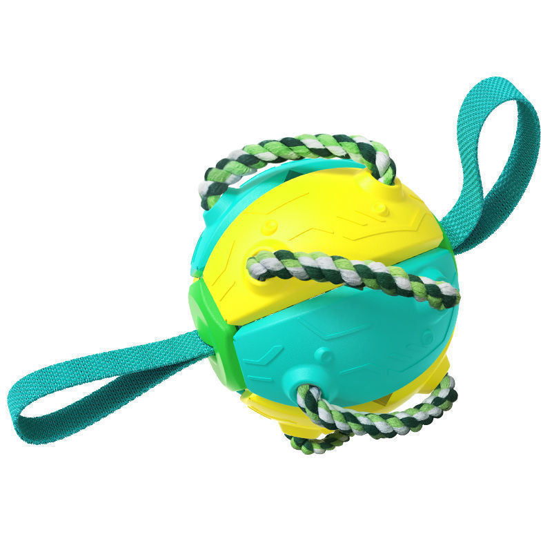 Interactive Dog Soccer Ball – Training & Play Toy for Outdoor Fun