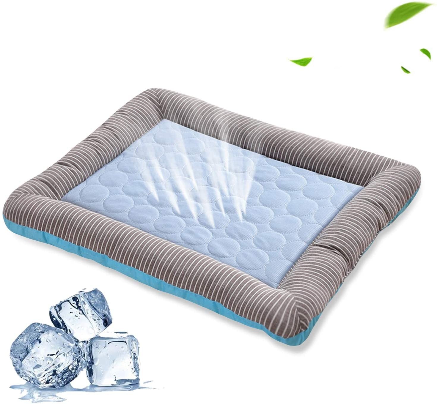 Pet Cooling Pad – Soft Ice Silk Summer Bed for Dogs & Cats