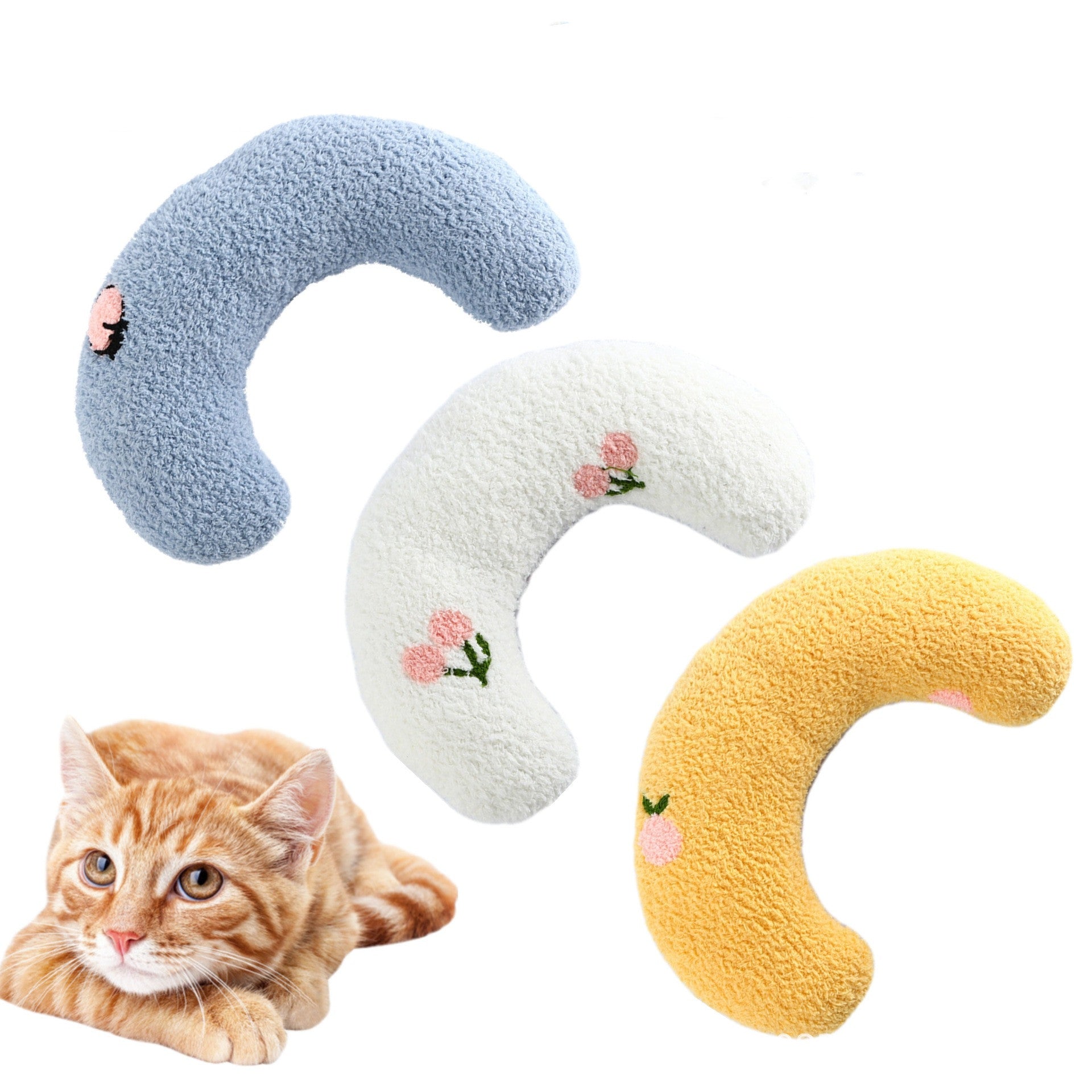U-Shaped Pet Sleeping Pillow