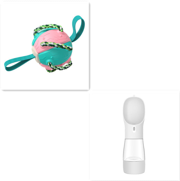 Interactive Dog Soccer Ball – Training & Play Toy for Outdoor Fun