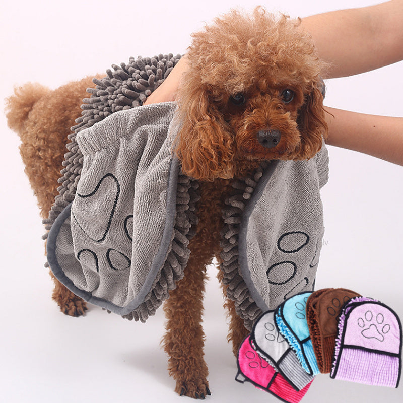 Microfiber Quick-Dry Pet Bath Towel