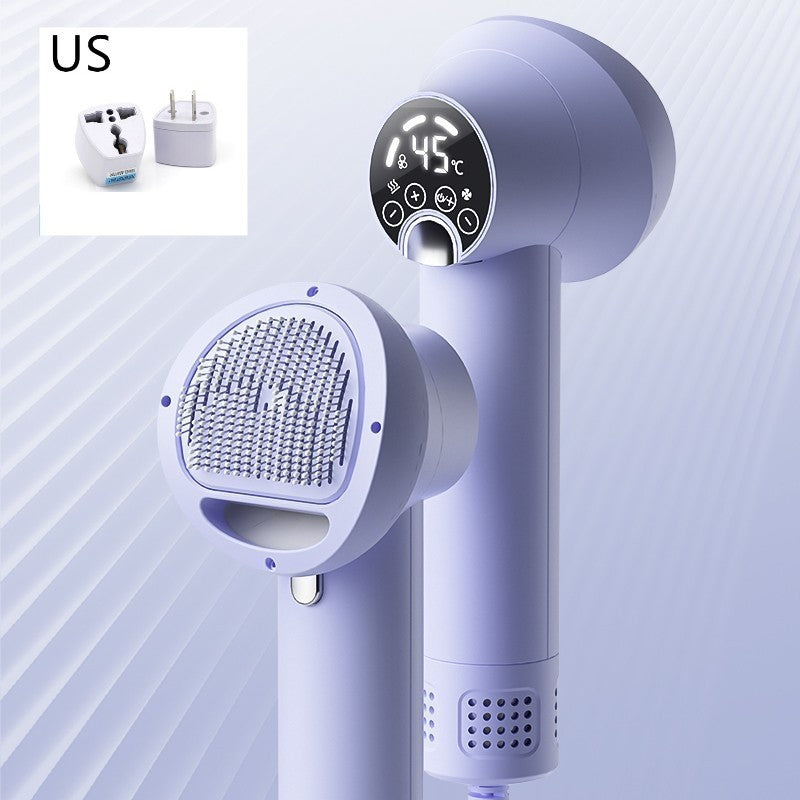 Smart Pet Hair Dryer – Quiet Grooming & Blow Comb for Pets
