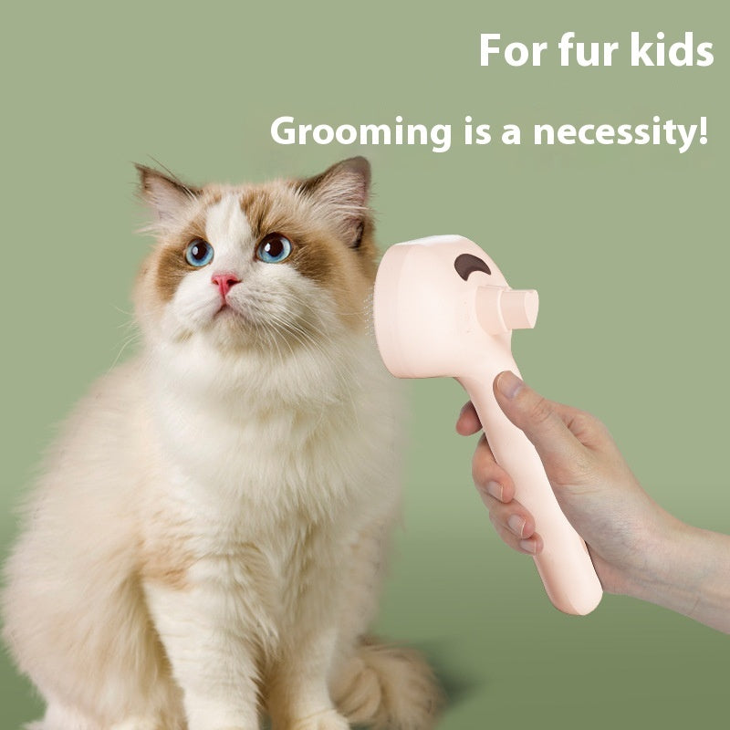 Pet Spray Grooming Comb for Cats & Dogs