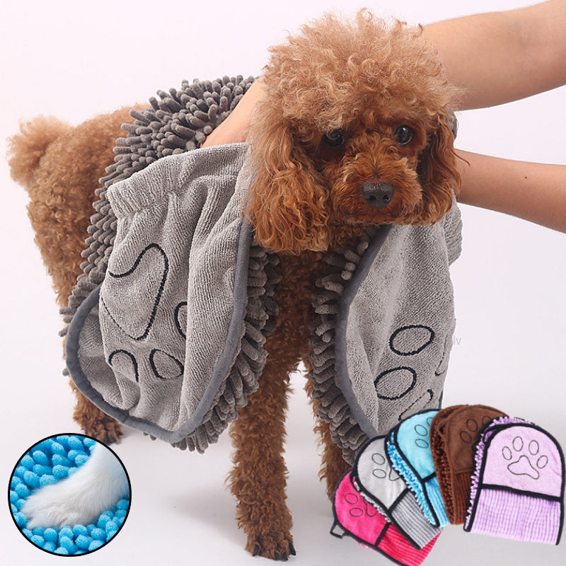 Microfiber Quick-Dry Pet Bath Towel