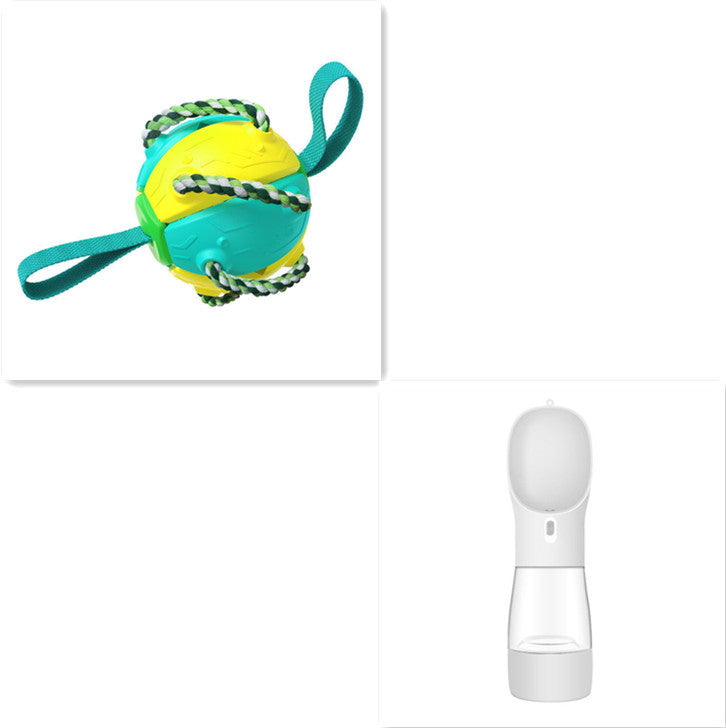 Interactive Dog Soccer Ball – Training & Play Toy for Outdoor Fun