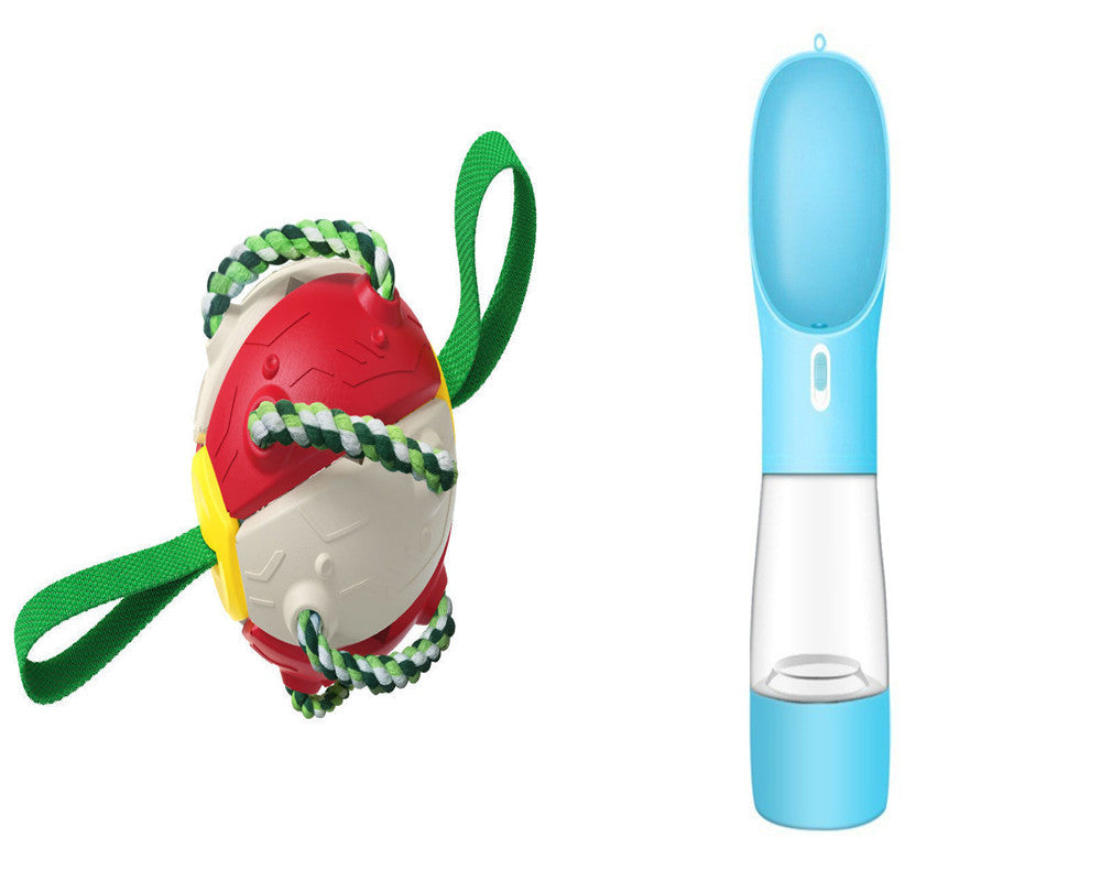 Interactive Dog Soccer Ball – Training & Play Toy for Outdoor Fun