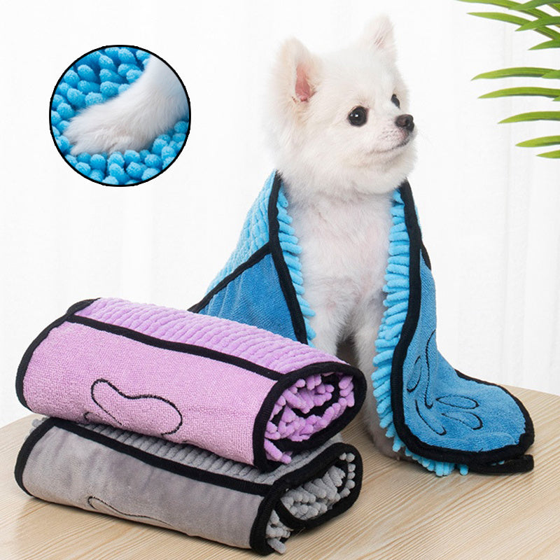 Microfiber Quick-Dry Pet Bath Towel