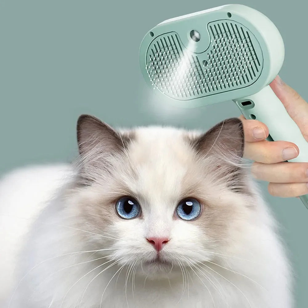 Pet Spray Grooming Comb for Cats & Dogs
