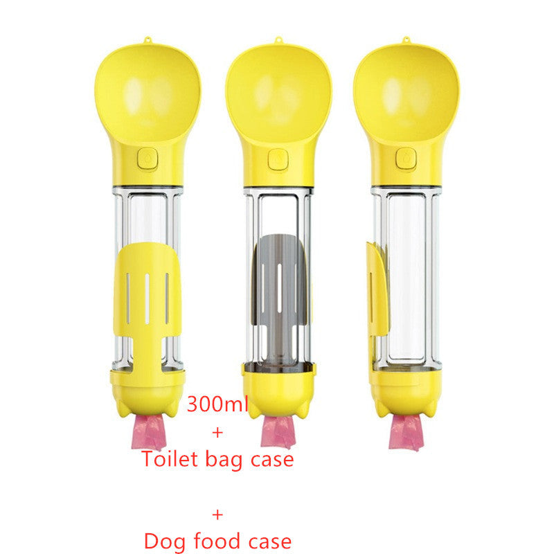 3-in-1 Portable Pet Travel Water Bottle