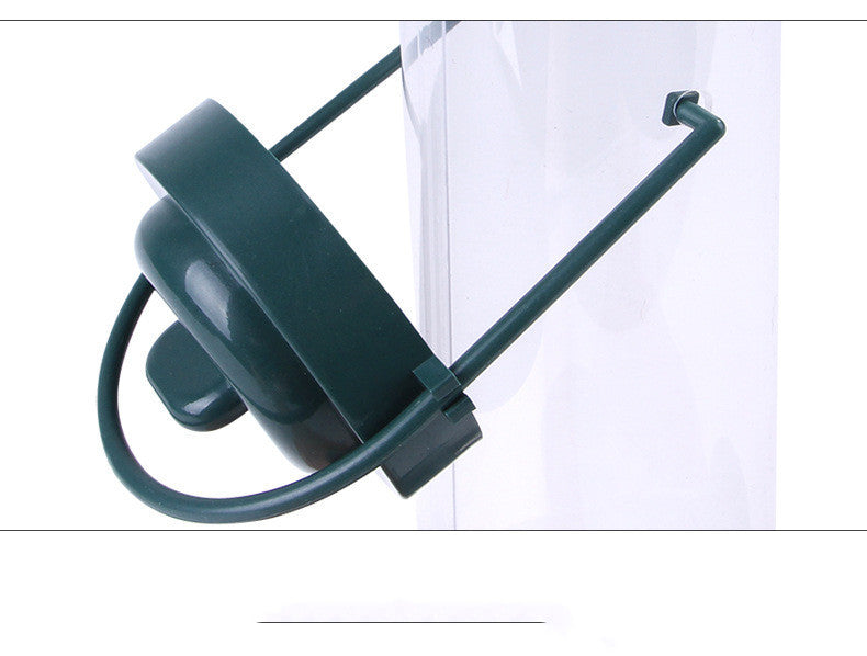 Hanging Garden Bird Feeder – Plastic Food Dispenser & Decoration