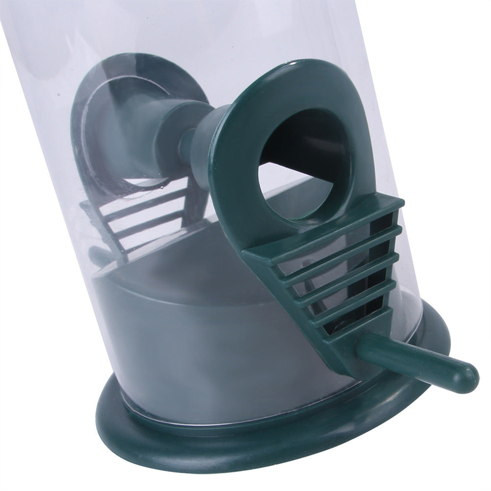 Hanging Garden Bird Feeder – Plastic Food Dispenser & Decoration