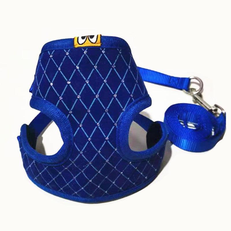 Pet Comfort Harness: Breathable Nylon Vest For Small And Medium Dogs And Cats
