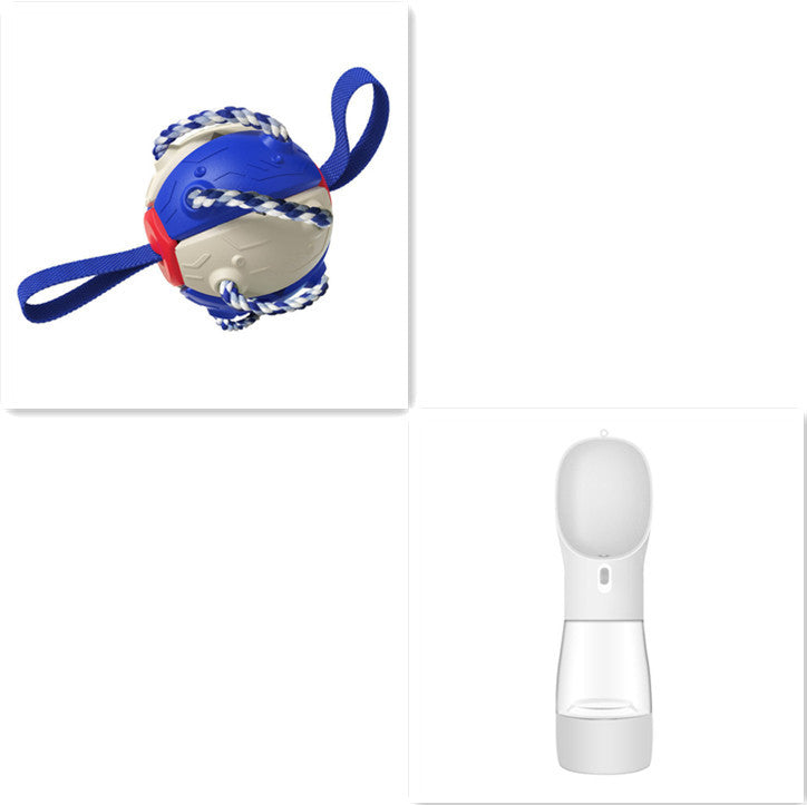 Interactive Dog Soccer Ball – Training & Play Toy for Outdoor Fun