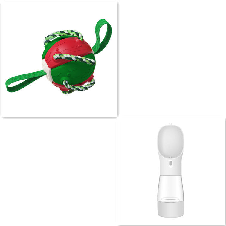 Interactive Dog Soccer Ball – Training & Play Toy for Outdoor Fun