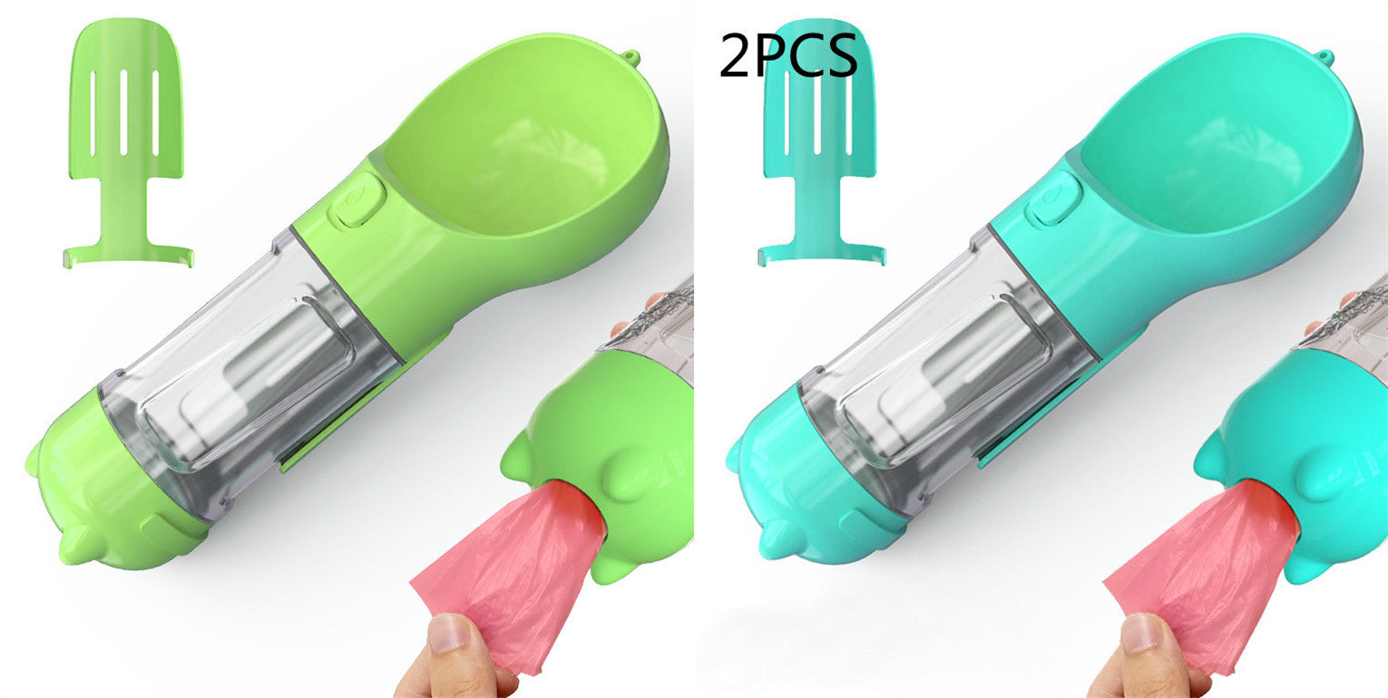 3-in-1 Portable Pet Travel Water Bottle