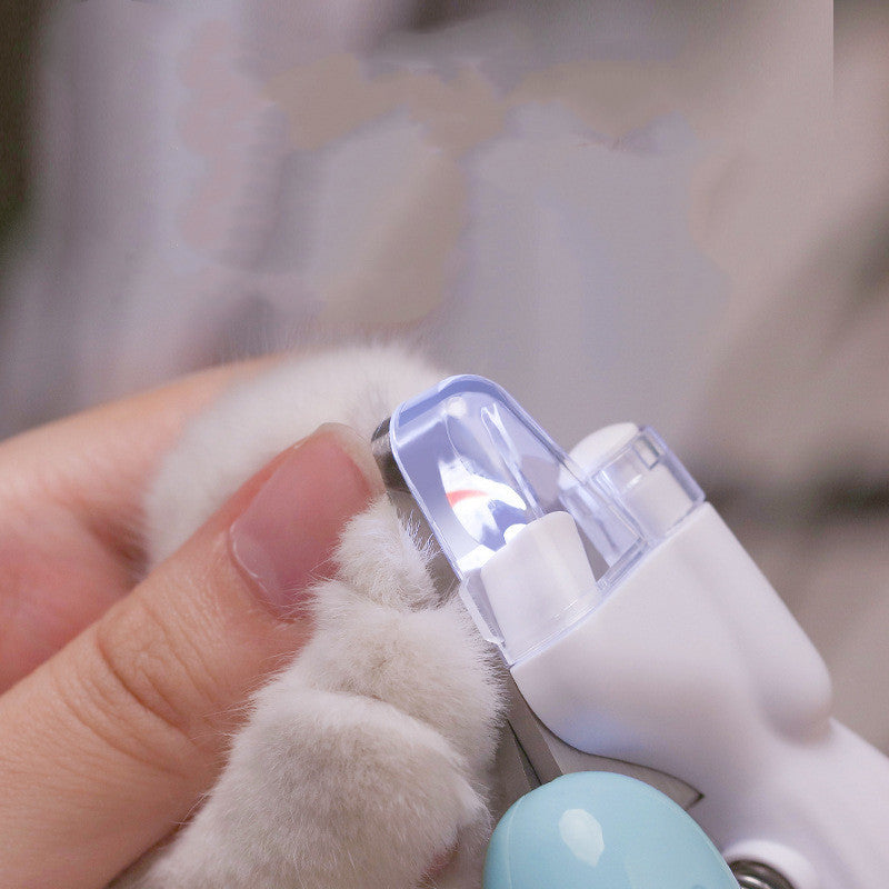 LED Pet Nail Grinder – Electric Clipper for Safe Grooming
