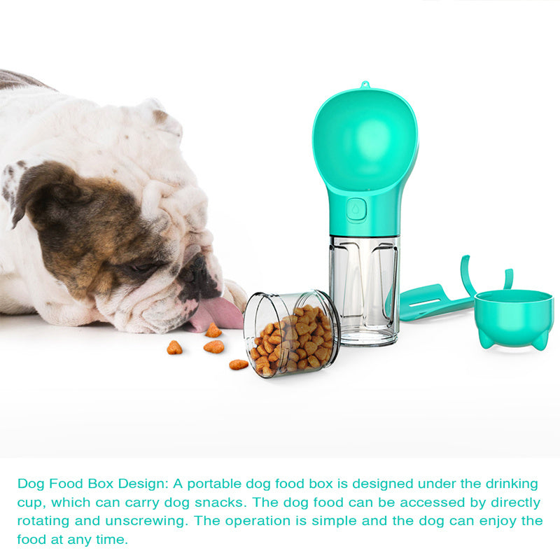 3-in-1 Portable Pet Travel Water Bottle