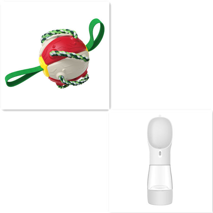 Interactive Dog Soccer Ball – Training & Play Toy for Outdoor Fun